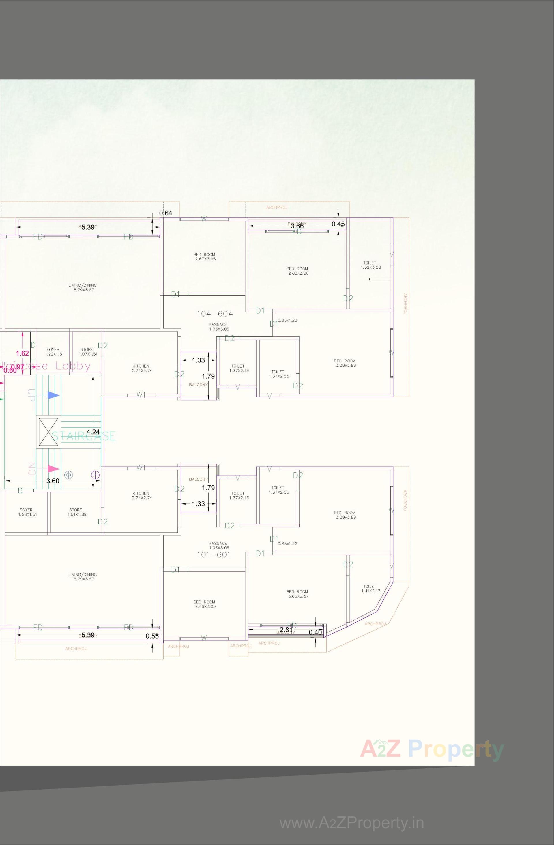 Layout of real estate project Somnath Riviera located at Sama, Vadodara, Gujarat