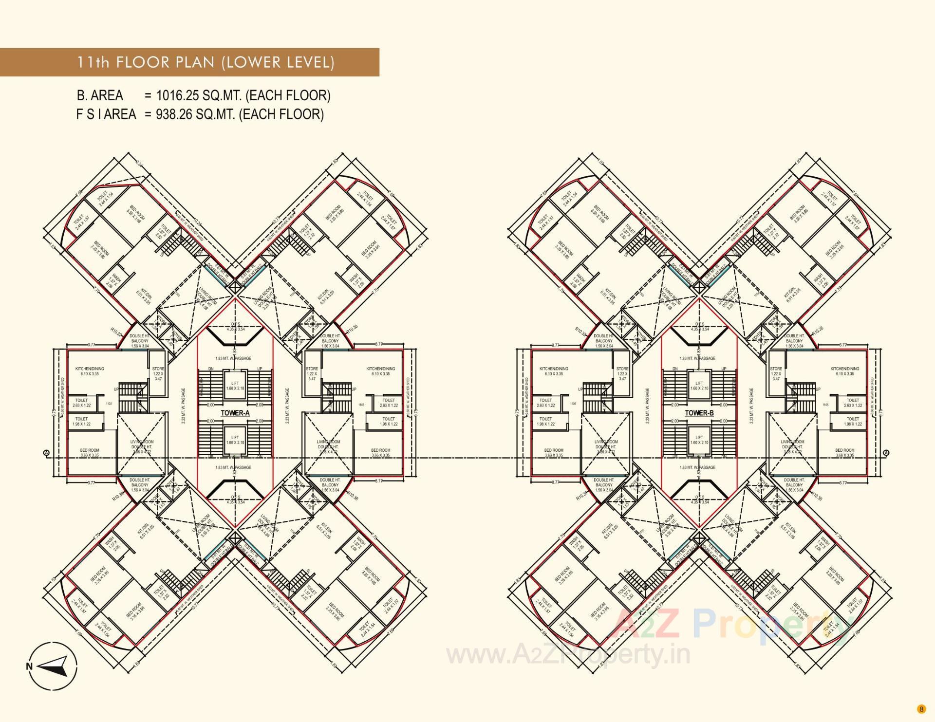  of real estate project Sonal Evoq located at Chhani, Vadodara, Gujarat