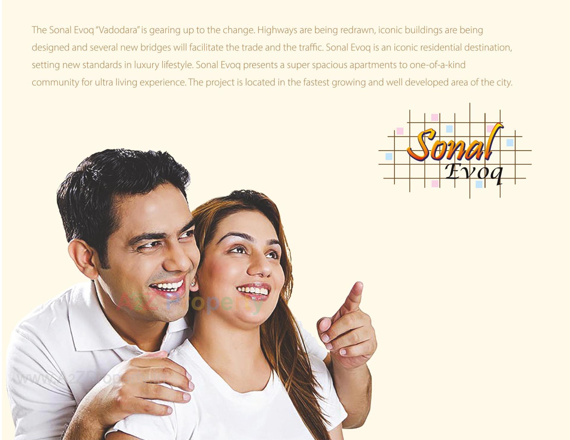  of real estate project Sonal Evoq located at Chhani, Vadodara, Gujarat