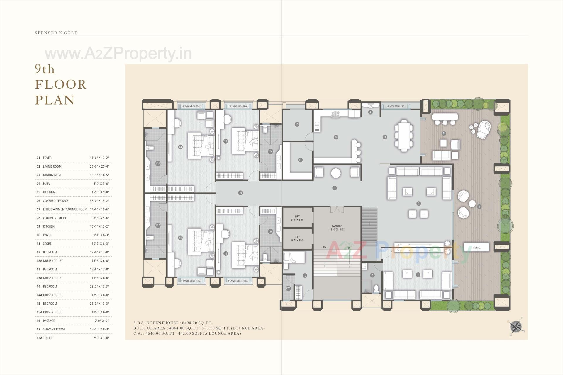 Layout of real estate project Spenser X Gold located at Ankodiya, Vadodara, Gujarat