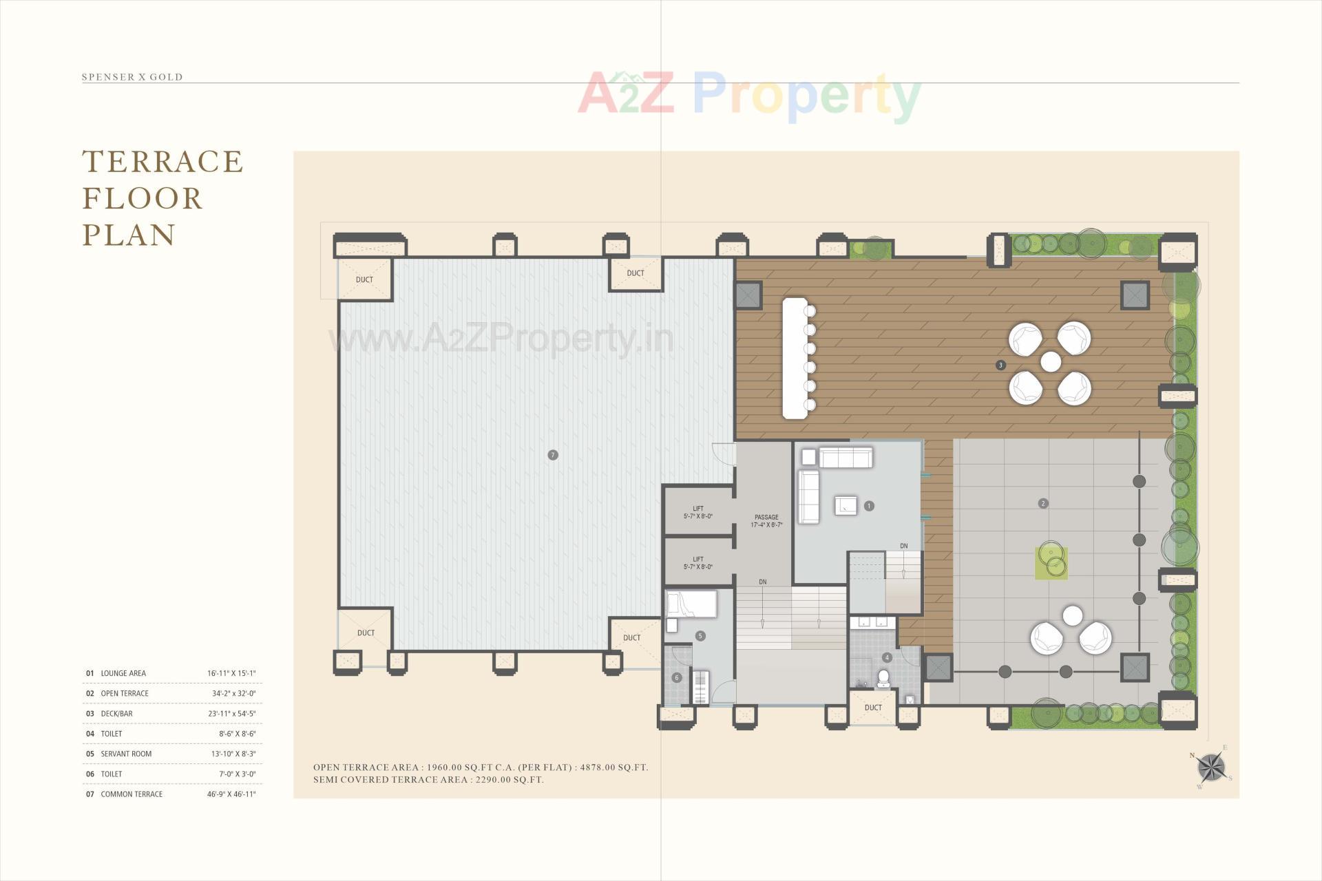 Layout of real estate project Spenser X Gold located at Ankodiya, Vadodara, Gujarat
