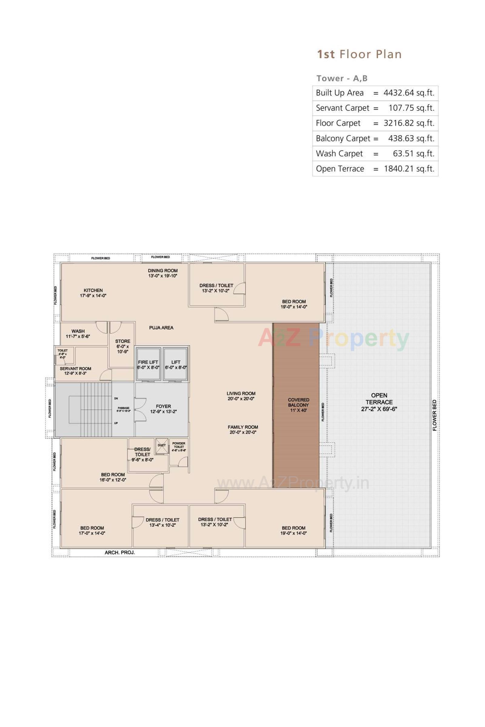 Layout of real estate project Spenser X Marina located at Khanpur, Vadodara, Gujarat