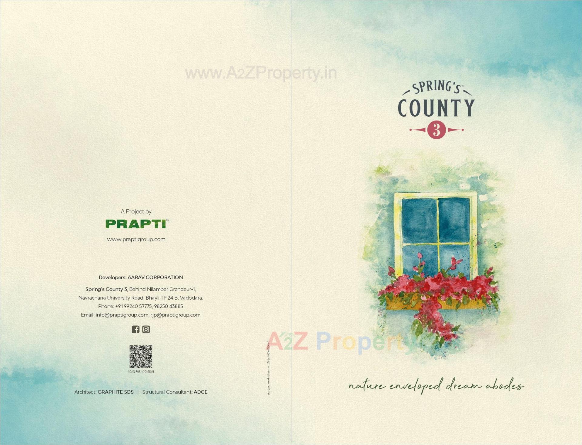  of real estate project Springs County located at Bhayli, Vadodara, Gujarat