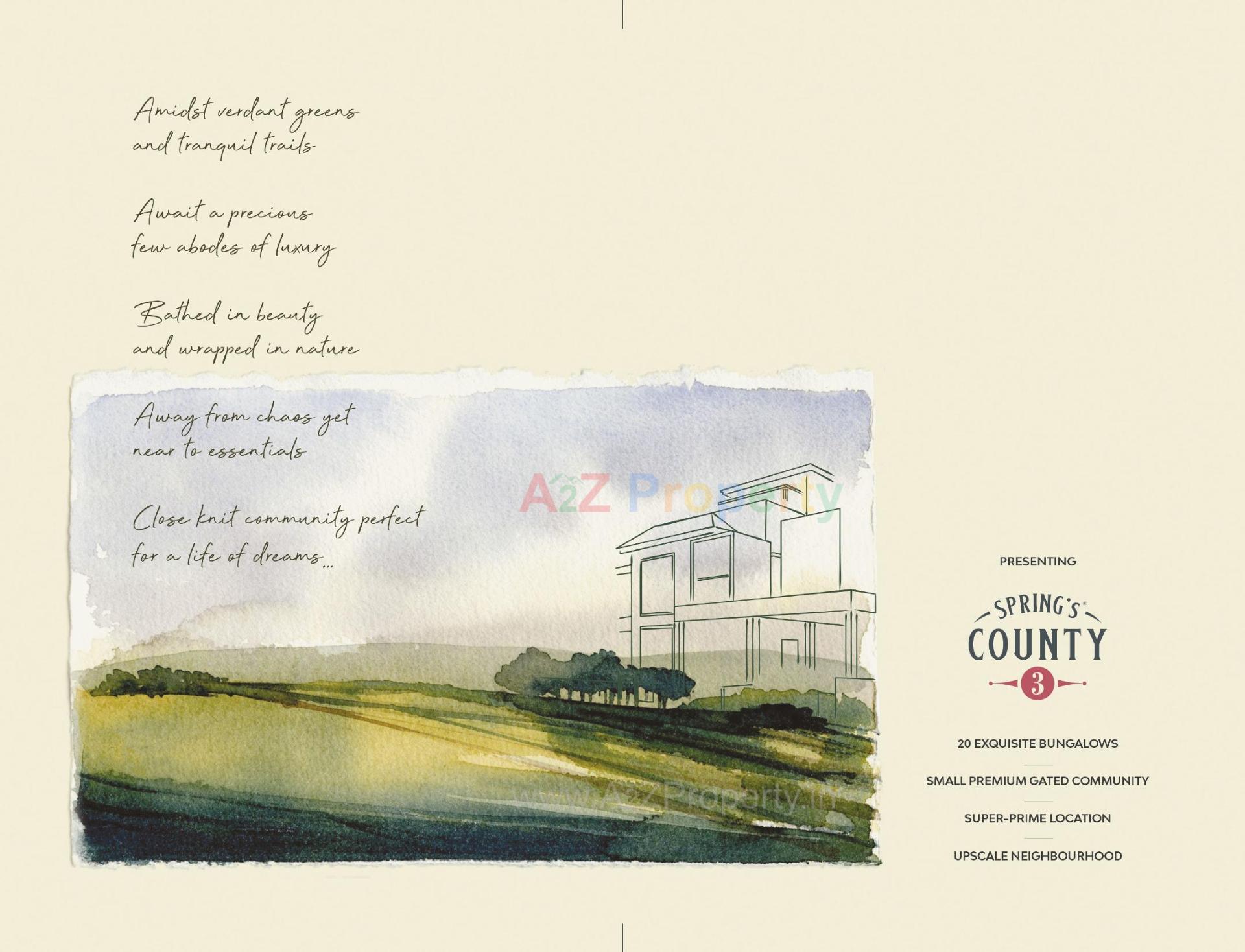  of real estate project Springs County located at Bhayli, Vadodara, Gujarat