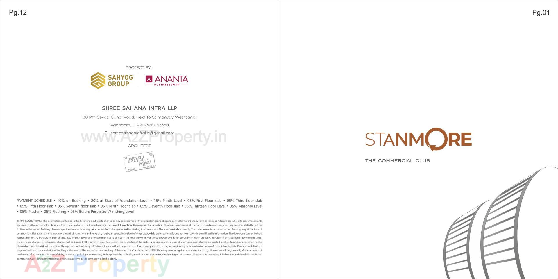  of real estate project Stanmore located at Sevasi, Vadodara, Gujarat