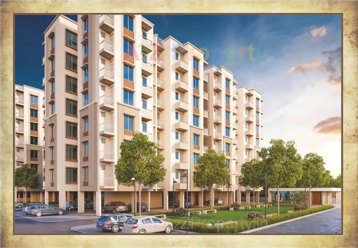 3D Elevation of real estate project Star City located at Tandalja, Vadodara, Gujarat