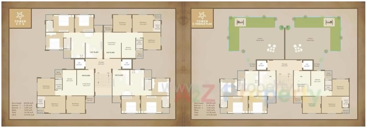 Layout of real estate project Star City located at Tandalja, Vadodara, Gujarat