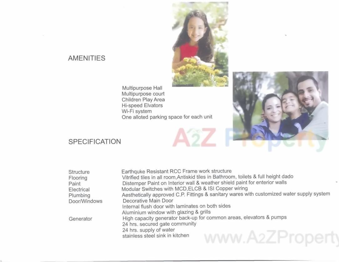  of real estate project Star Residency For Tower A+b, C, D+e located at Bhayli, Vadodara, Gujarat