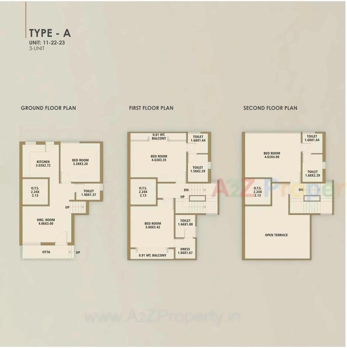 Layout of real estate project Sthapatya Shreem located at Sevasi, Vadodara, Gujarat