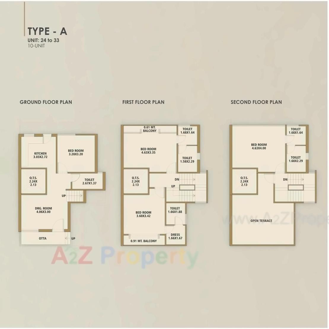 Layout of real estate project Sthapatya Shreem located at Sevasi, Vadodara, Gujarat
