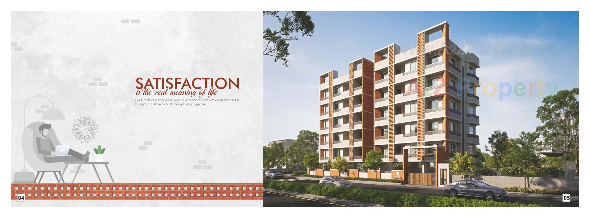  of real estate project Suhrad Residency located at Sayajipura, Vadodara, Gujarat