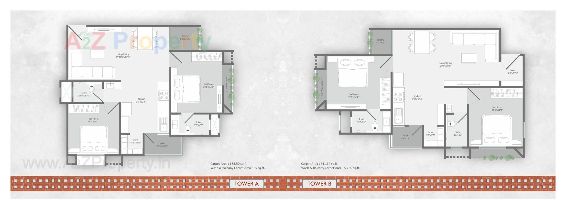 Layout of real estate project Suhrad Residency located at Sayajipura, Vadodara, Gujarat