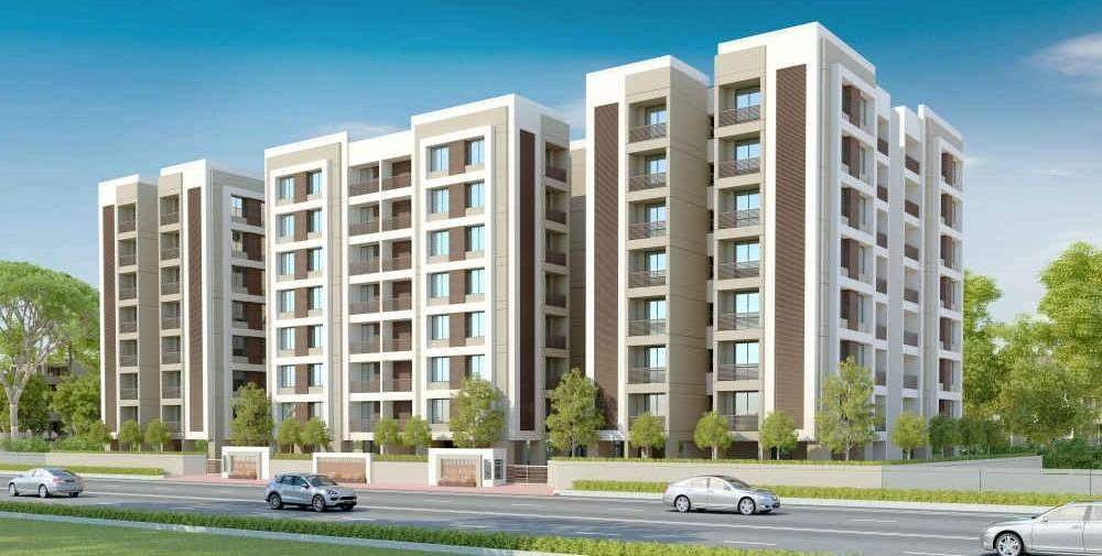 Sun Antilia Elevation of real estate project Sun Antilia located at Harni, Vadodara, Gujarat