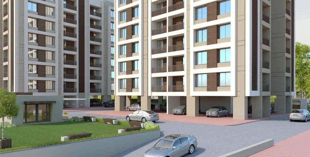 Sun Antilia Garden of real estate project Sun Antilia located at Harni, Vadodara, Gujarat