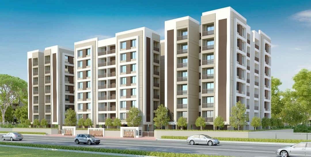 Sun Antilia Top View 1 of real estate project Sun Antilia located at Harni, Vadodara, Gujarat