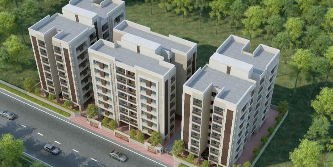 Sun Antilia Top View 2 of real estate project Sun Antilia located at Harni, Vadodara, Gujarat