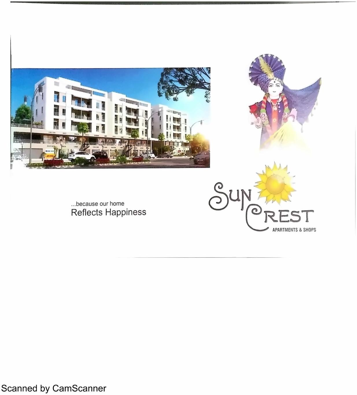  of real estate project Sun Crest located at Tandalaja, Vadodara, Gujarat