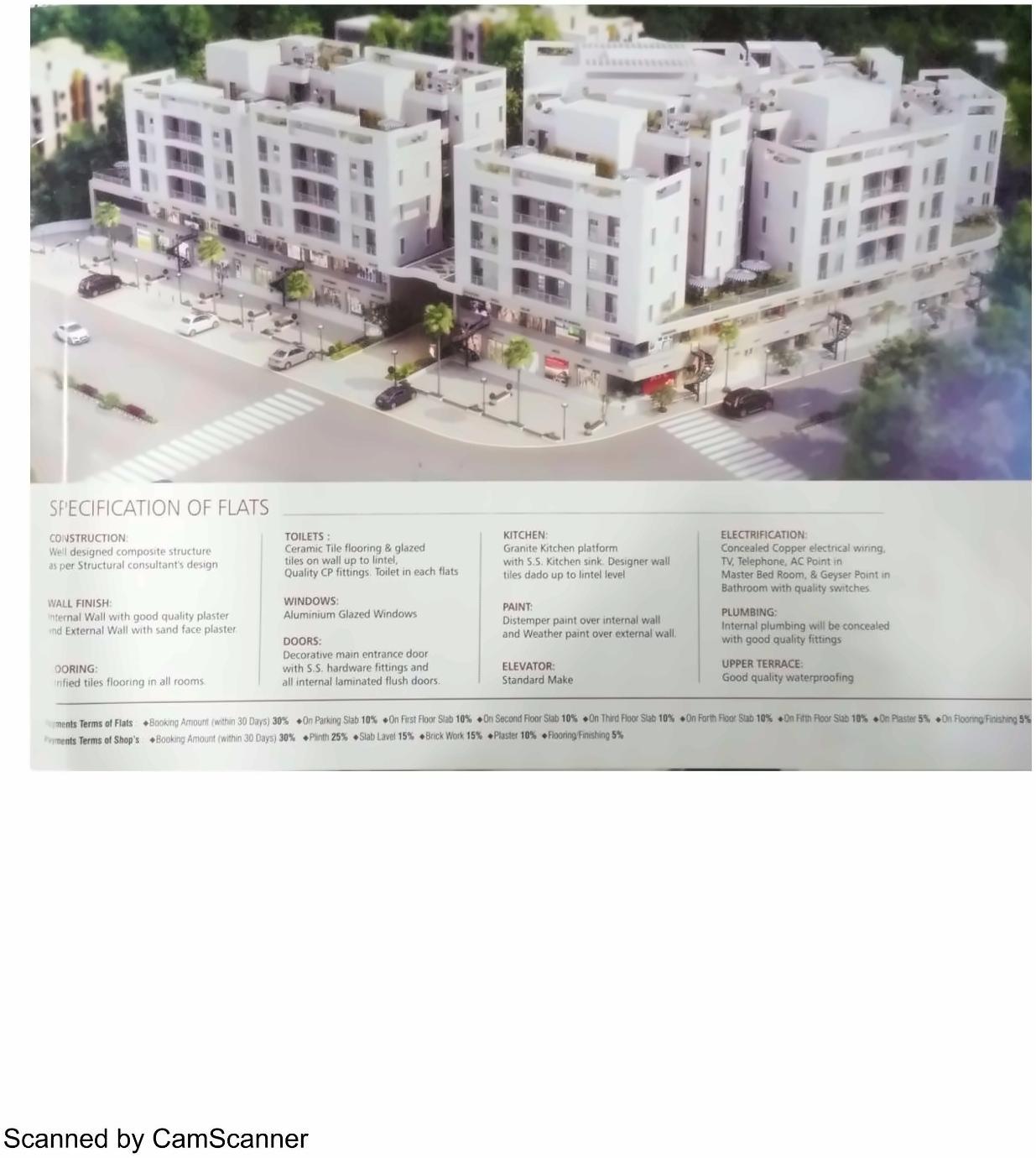  of real estate project Sun Crest located at Tandalaja, Vadodara, Gujarat