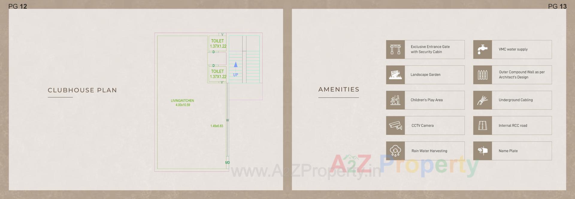 Layout of real estate project Sun Exotica located at Tarsali, Vadodara, Gujarat