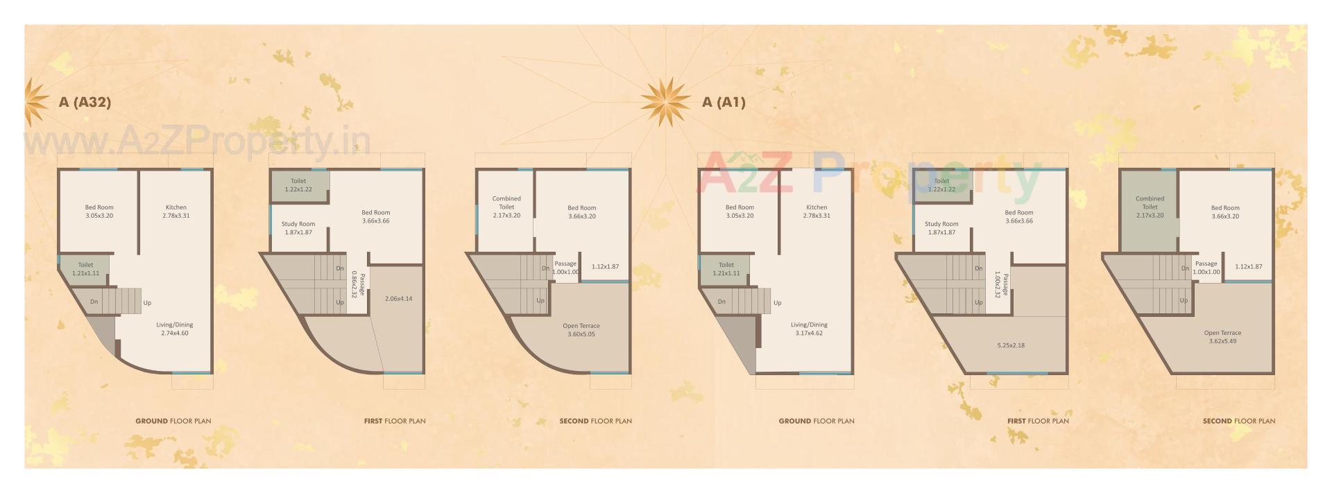 Layout of real estate project Suncrest located at Bil, Vadodara, Gujarat