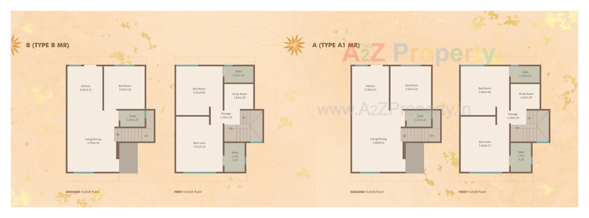 Layout of real estate project Suncrest located at Bil, Vadodara, Gujarat