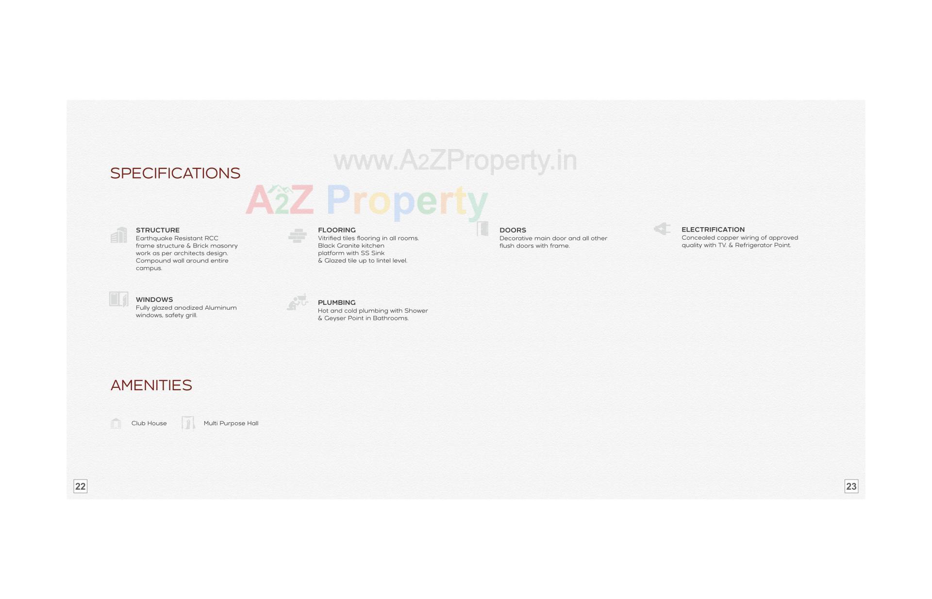 of real estate project Sundaram Skyline located at Tarsali, Vadodara, Gujarat