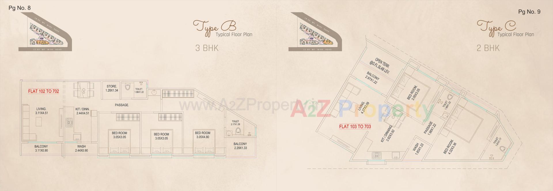  of real estate project Sunder One Resi Cum Plaza located at Makarpura, Vadodara, Gujarat