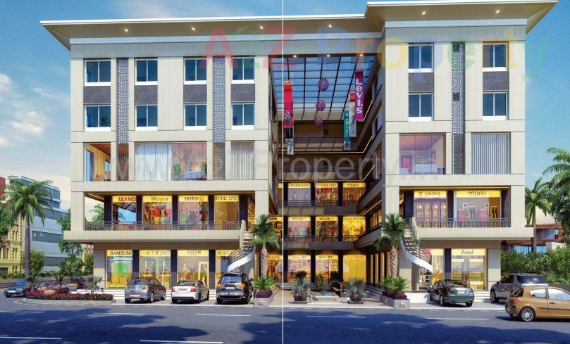 3D Elevation of real estate project Sunrise Prima located at Manjalpur, Vadodara, Gujarat