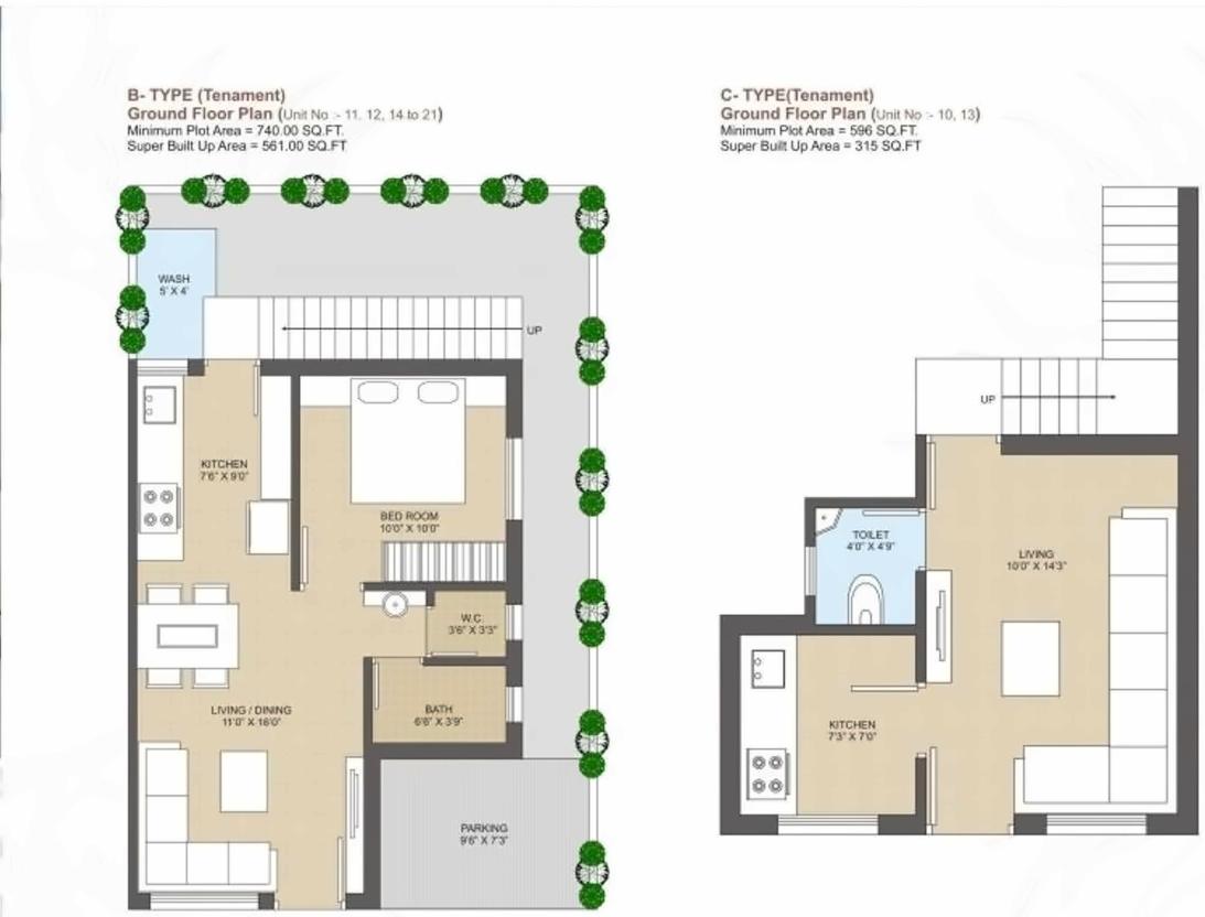 Layout of real estate project Sunrise Residency located at Tarsali, Vadodara, Gujarat
