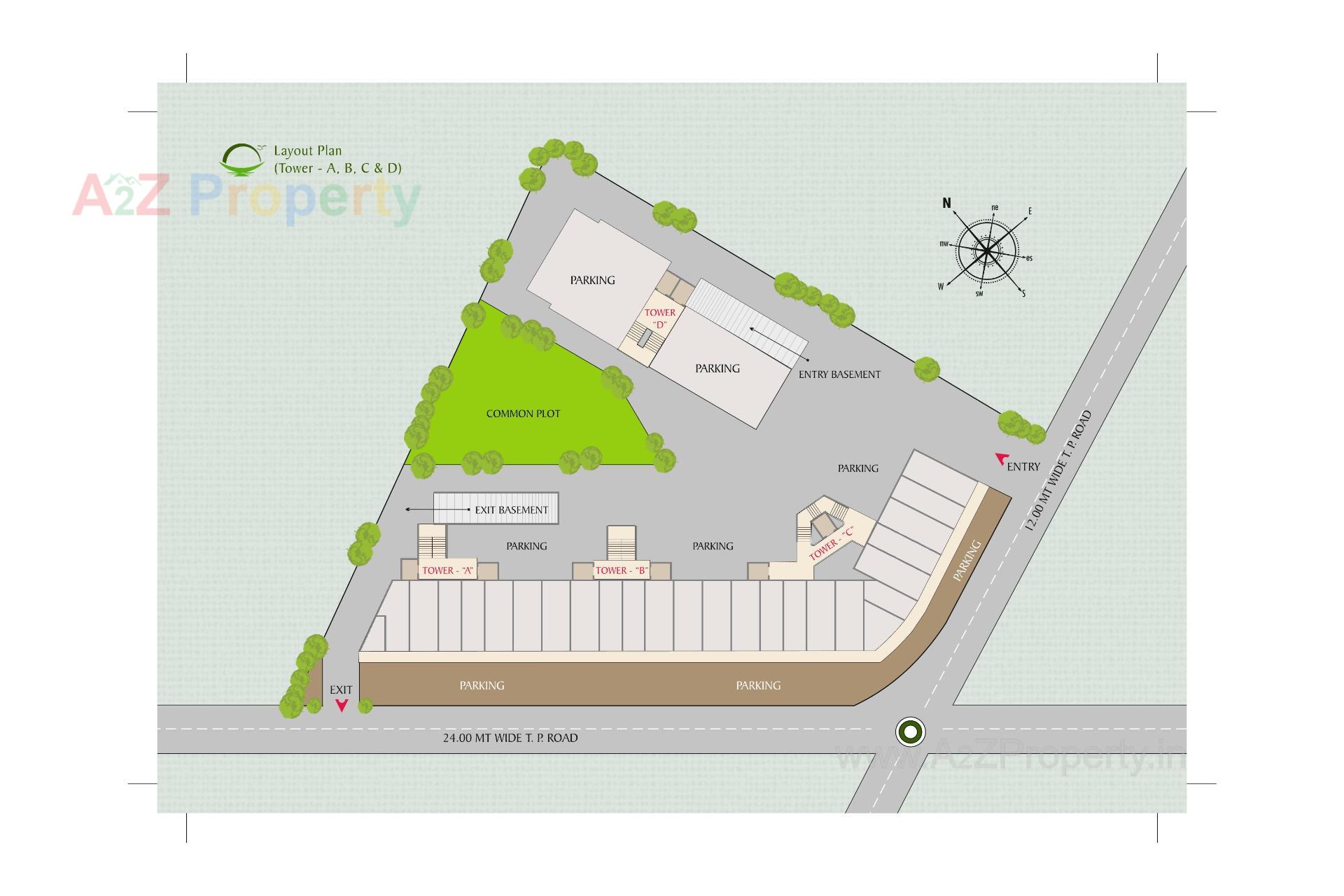  of real estate project Sunrise Residency located at Tandalja, Vadodara, Gujarat