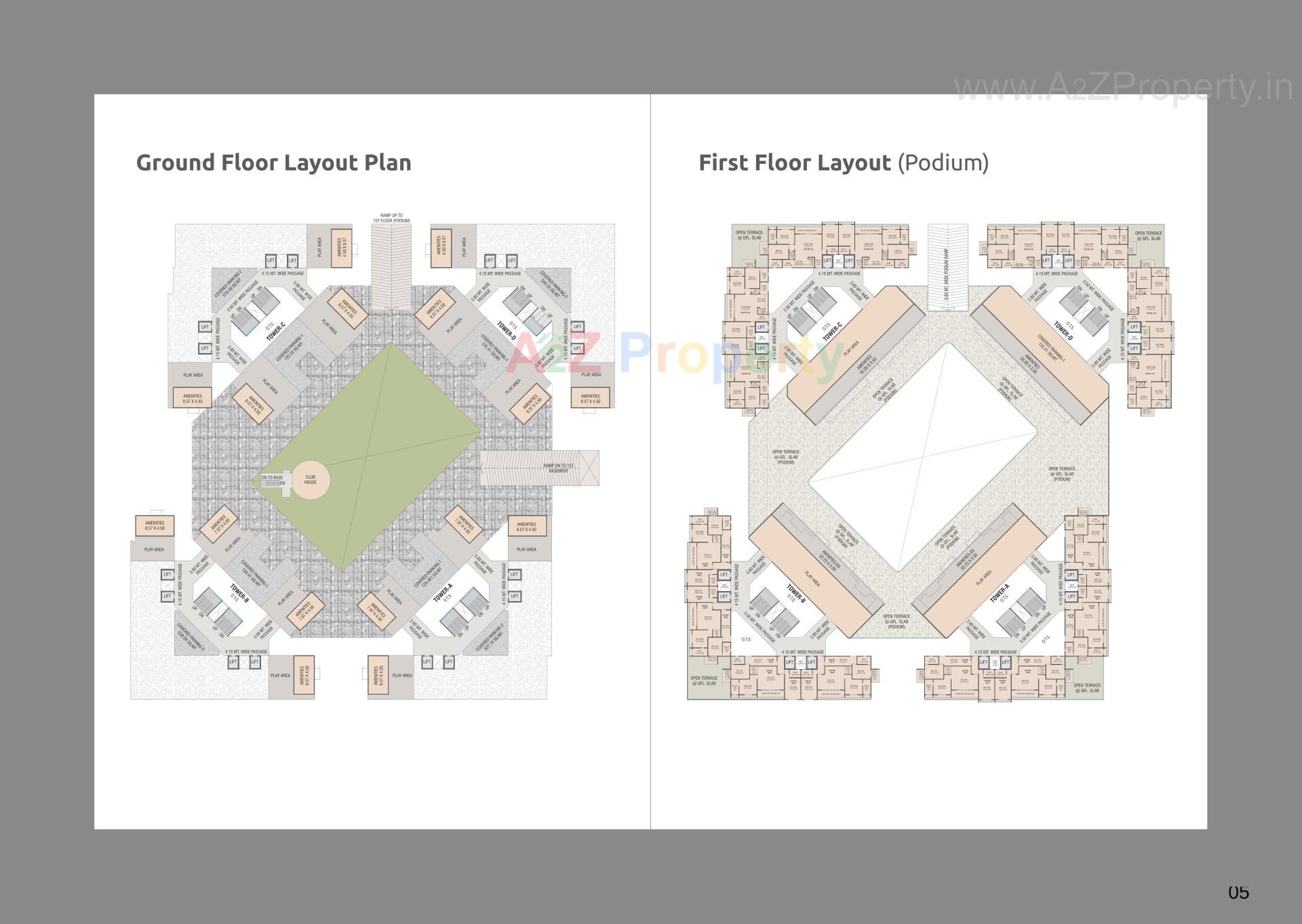  of real estate project Survi Pristine located at Manjalpur, Vadodara, Gujarat
