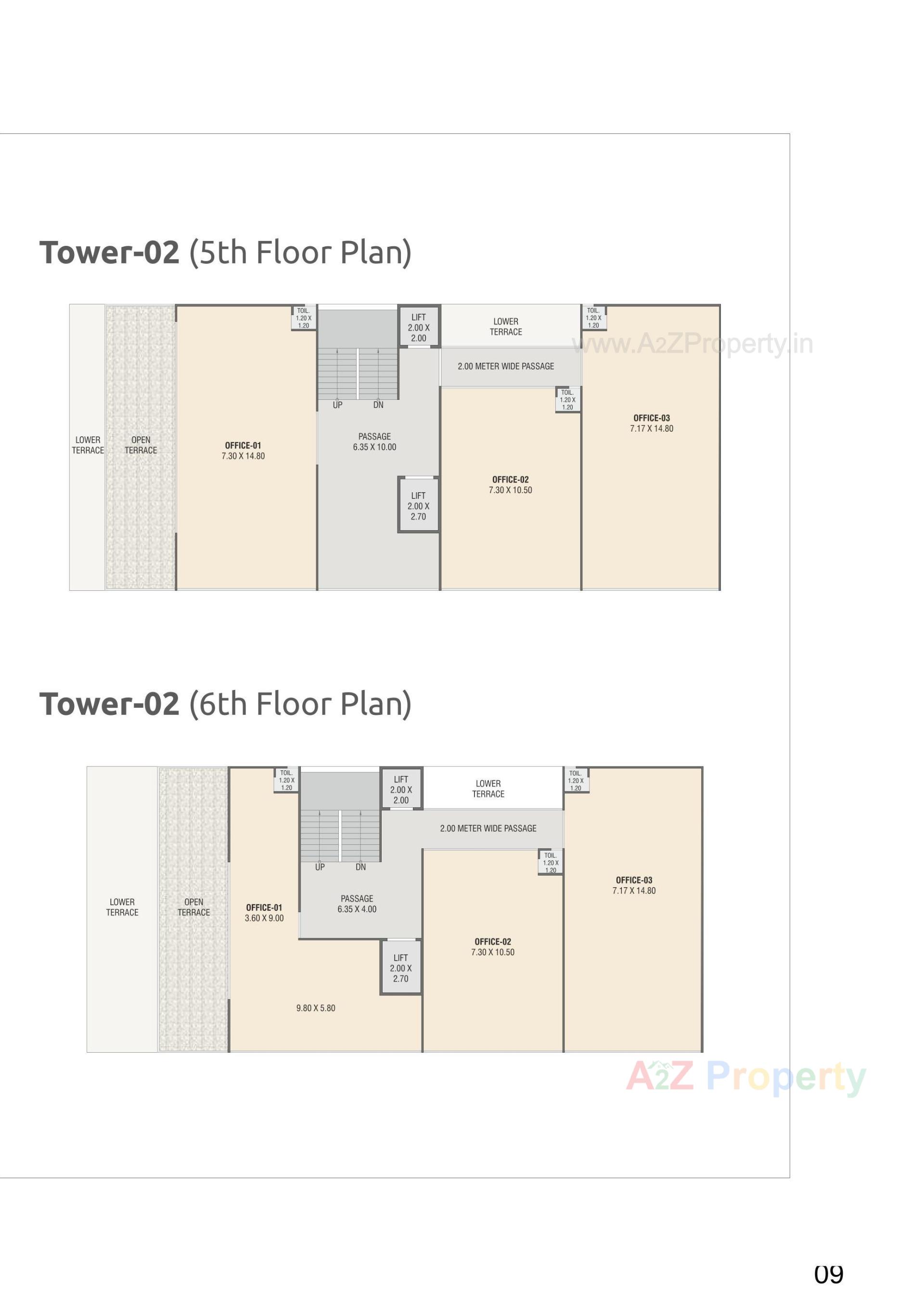Layout of real estate project Survi Pristine located at Manjalpur, Vadodara, Gujarat
