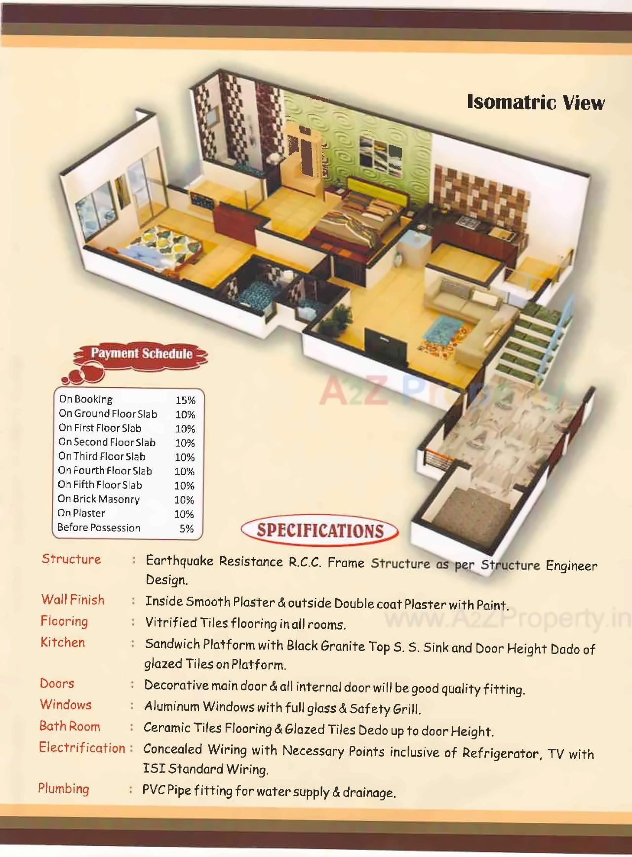  of real estate project Sushila Sadan located at Kasba, Vadodara, Gujarat