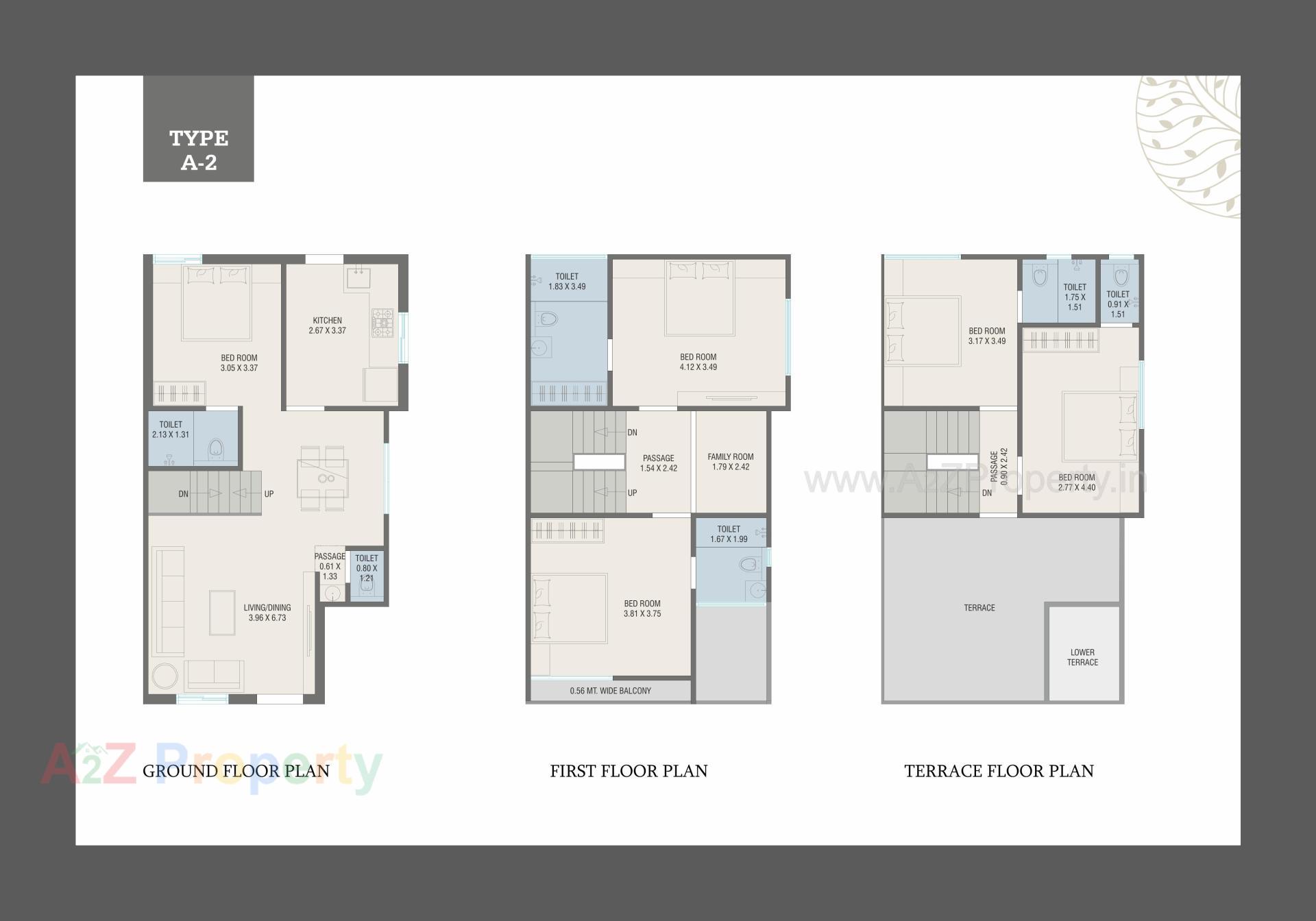 Layout of real estate project Suvarn Iris located at Chhani, Vadodara, Gujarat