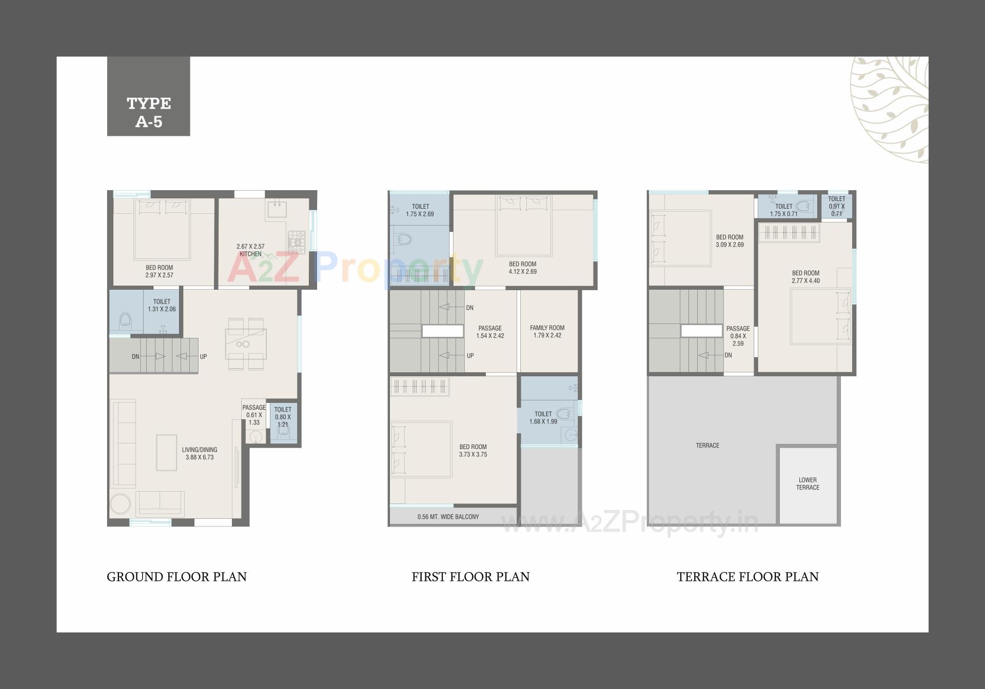Layout of real estate project Suvarn Iris located at Chhani, Vadodara, Gujarat