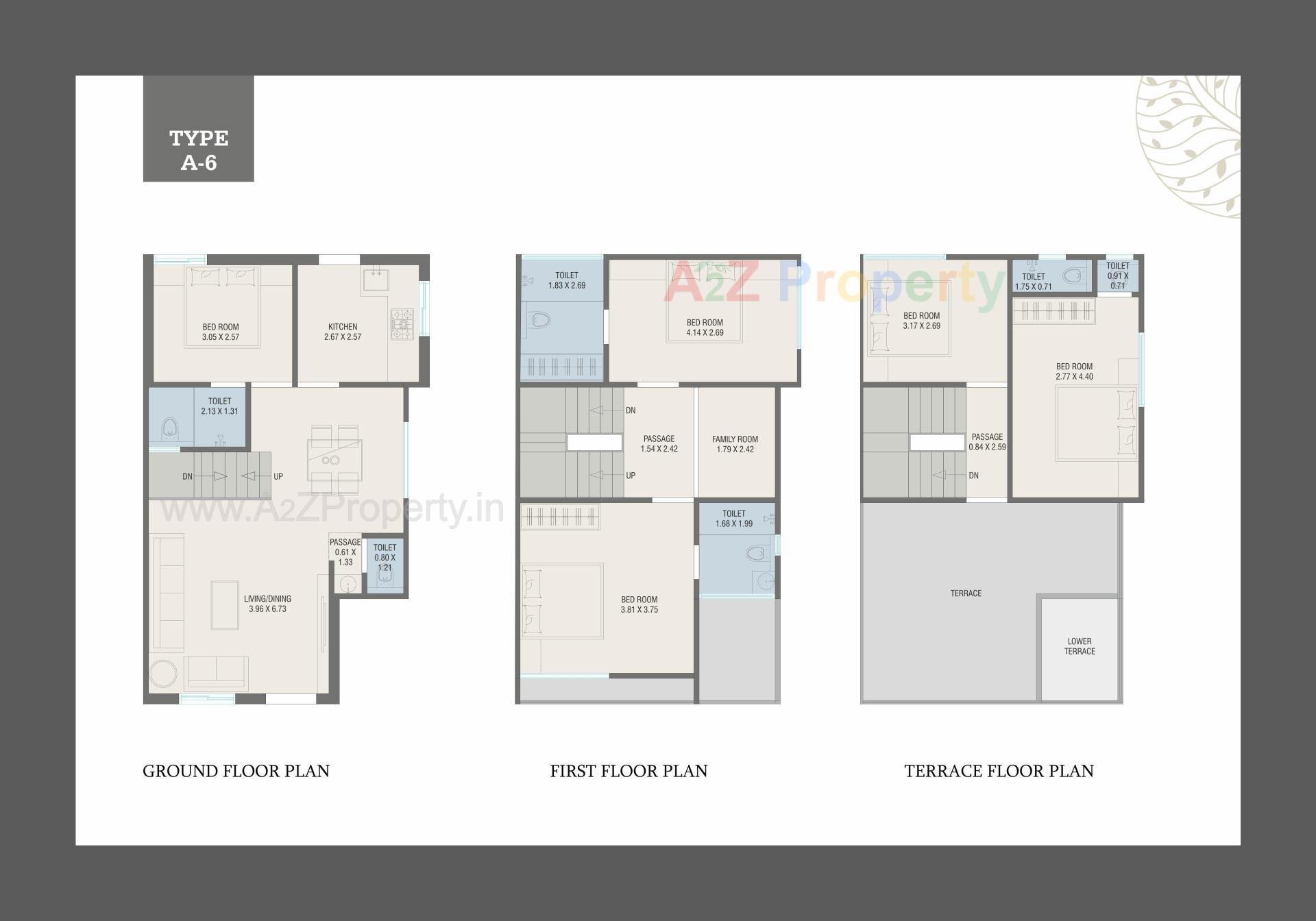 Layout of real estate project Suvarn Iris located at Chhani, Vadodara, Gujarat