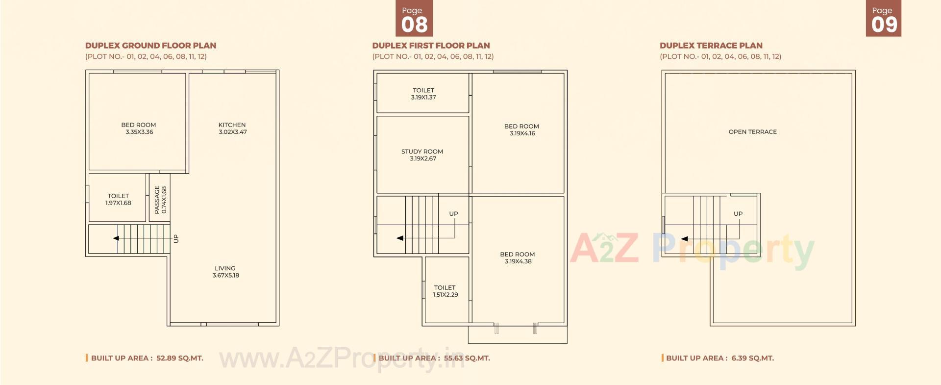 Layout of real estate project Svarna Vatika located at Vadadla, Vadodara, Gujarat