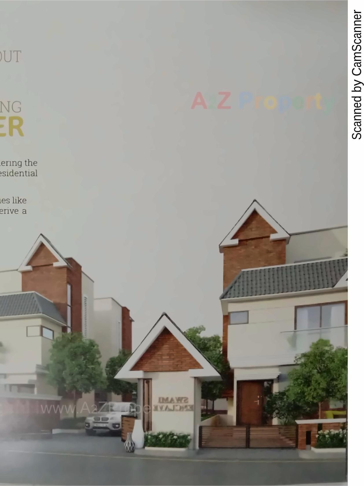 3D Elevation of real estate project Swami Enclave located at Vadodara, Vadodara, Gujarat