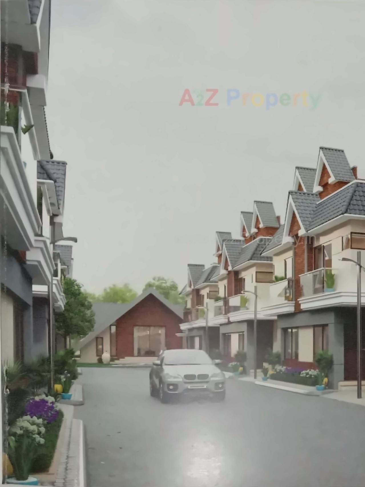 3D Elevation of real estate project Swami Enclave located at Vadodara, Vadodara, Gujarat