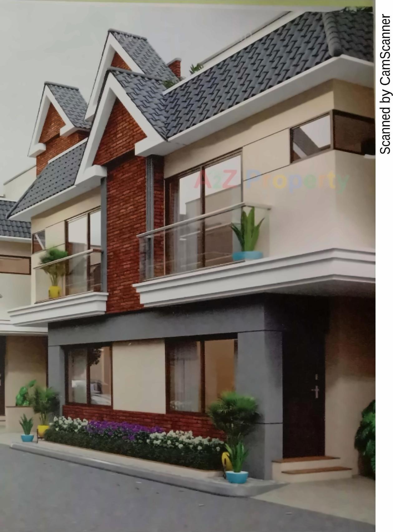 3D Elevation of real estate project Swami Enclave located at Vadodara, Vadodara, Gujarat