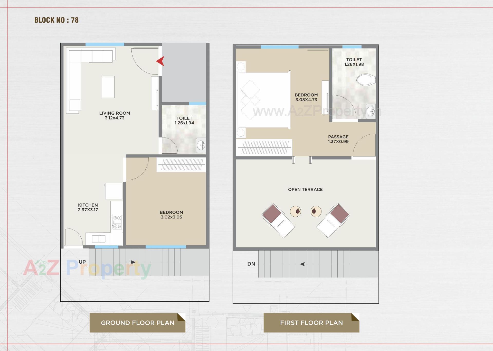 Layout of real estate project Swami Vatika located at Vadadala, Vadodara, Gujarat
