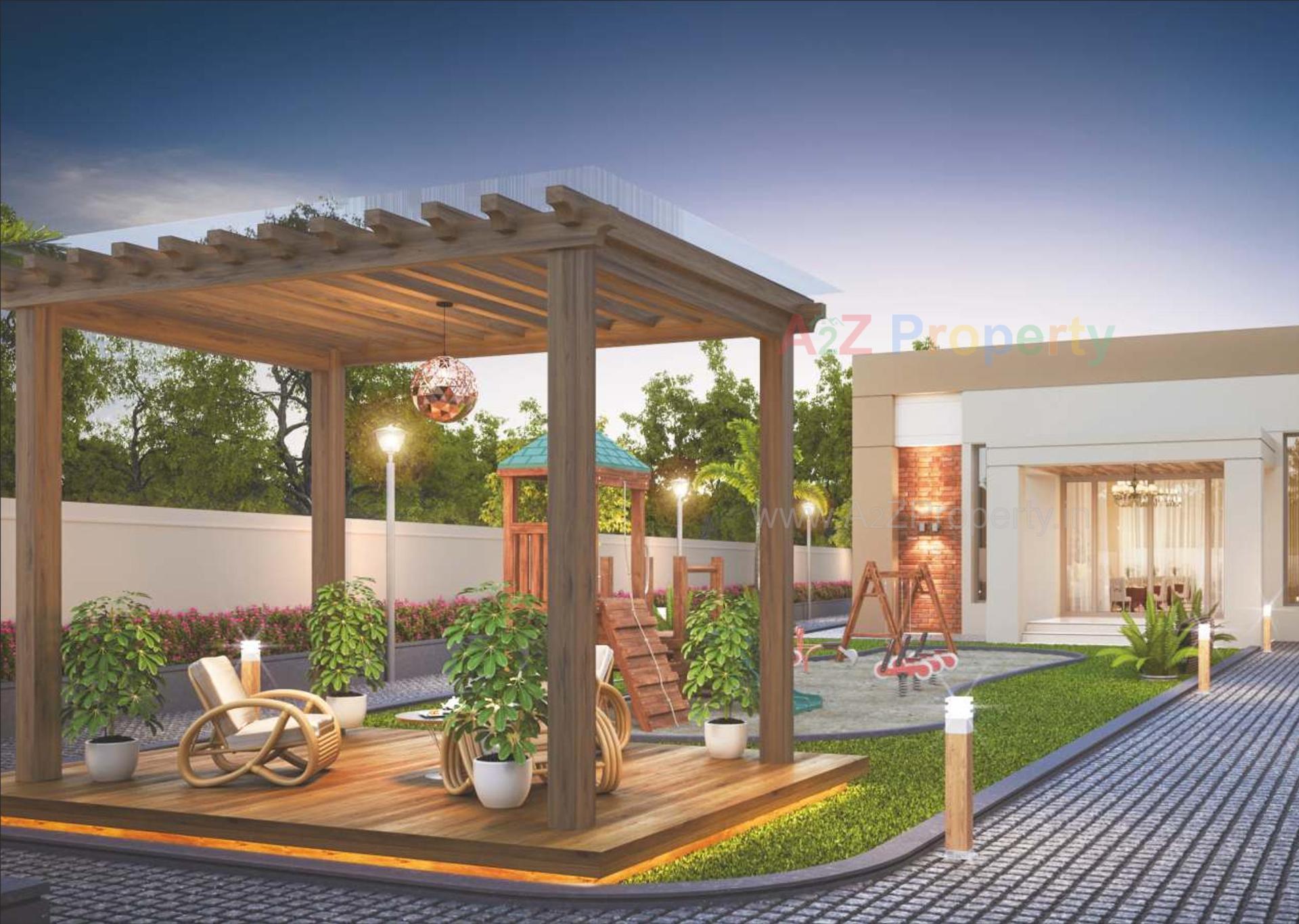 3D Elevation of real estate project Swami Vatika located at Vadadala, Vadodara, Gujarat