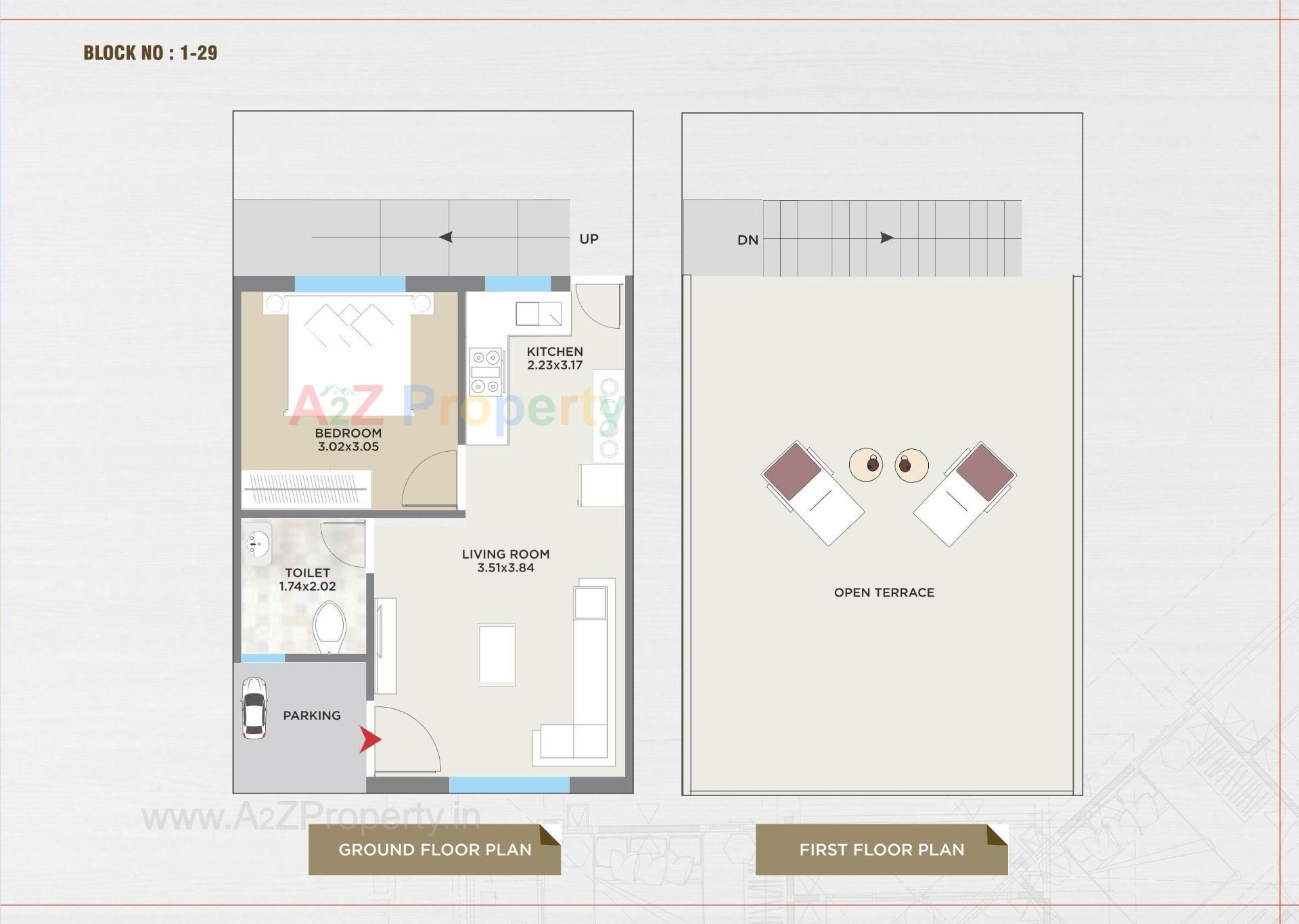 Layout of real estate project Swami Vatika located at Vadadala, Vadodara, Gujarat