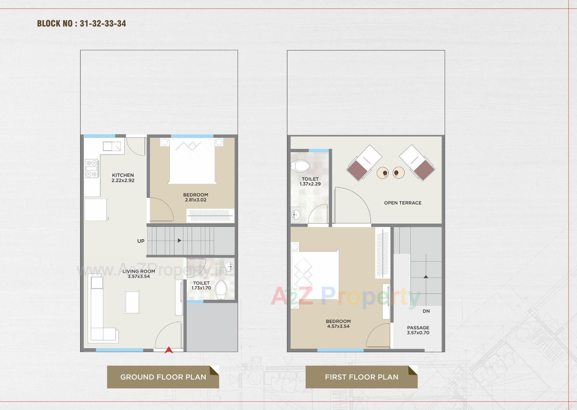 Layout of real estate project Swami Vatika located at Vadadala, Vadodara, Gujarat