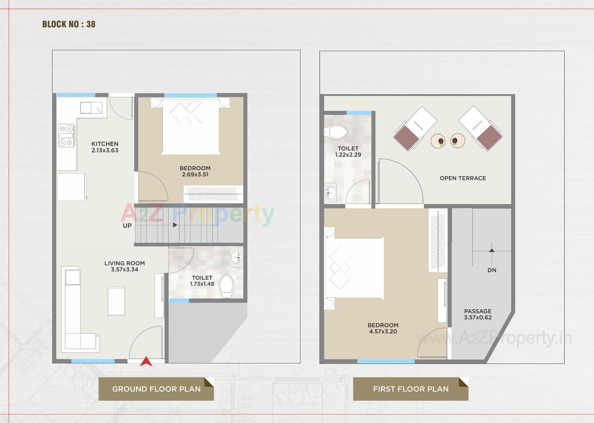 Layout of real estate project Swami Vatika located at Vadadala, Vadodara, Gujarat