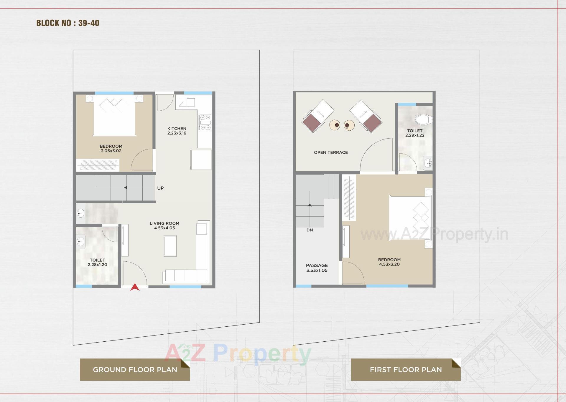 Layout of real estate project Swami Vatika located at Vadadala, Vadodara, Gujarat