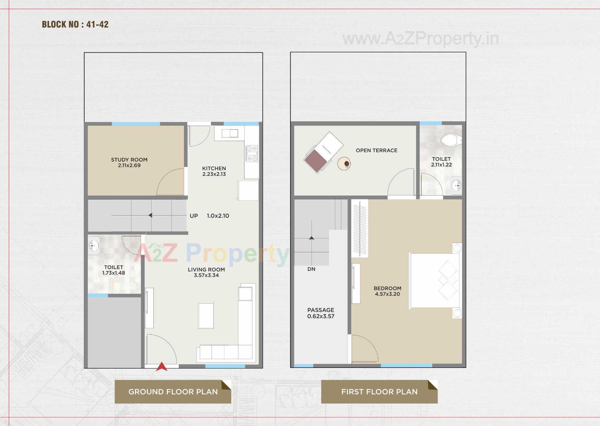 Layout of real estate project Swami Vatika located at Vadadala, Vadodara, Gujarat