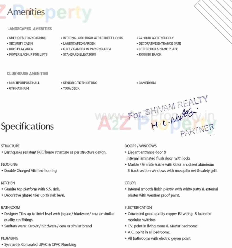 Project Specifications