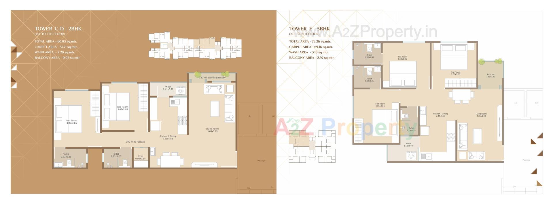 Layout of real estate project Swarnim Sky located at Bhayali, Vadodara, Gujarat
