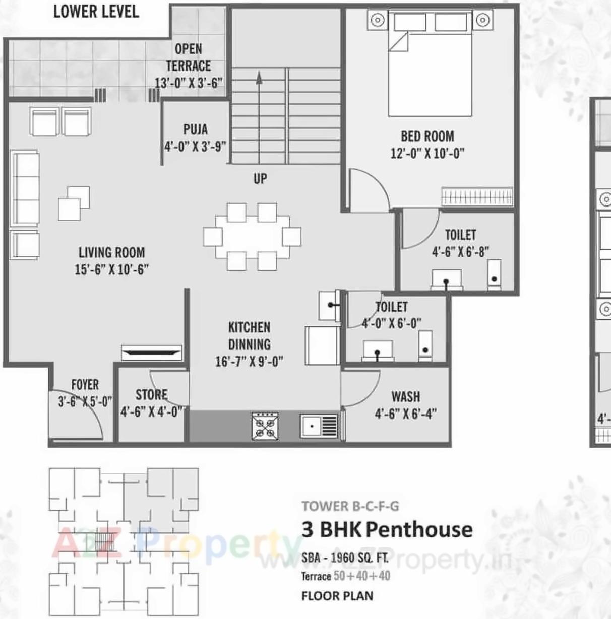 Layout of real estate project Swarnim Square located at Bhayli, Vadodara, Gujarat